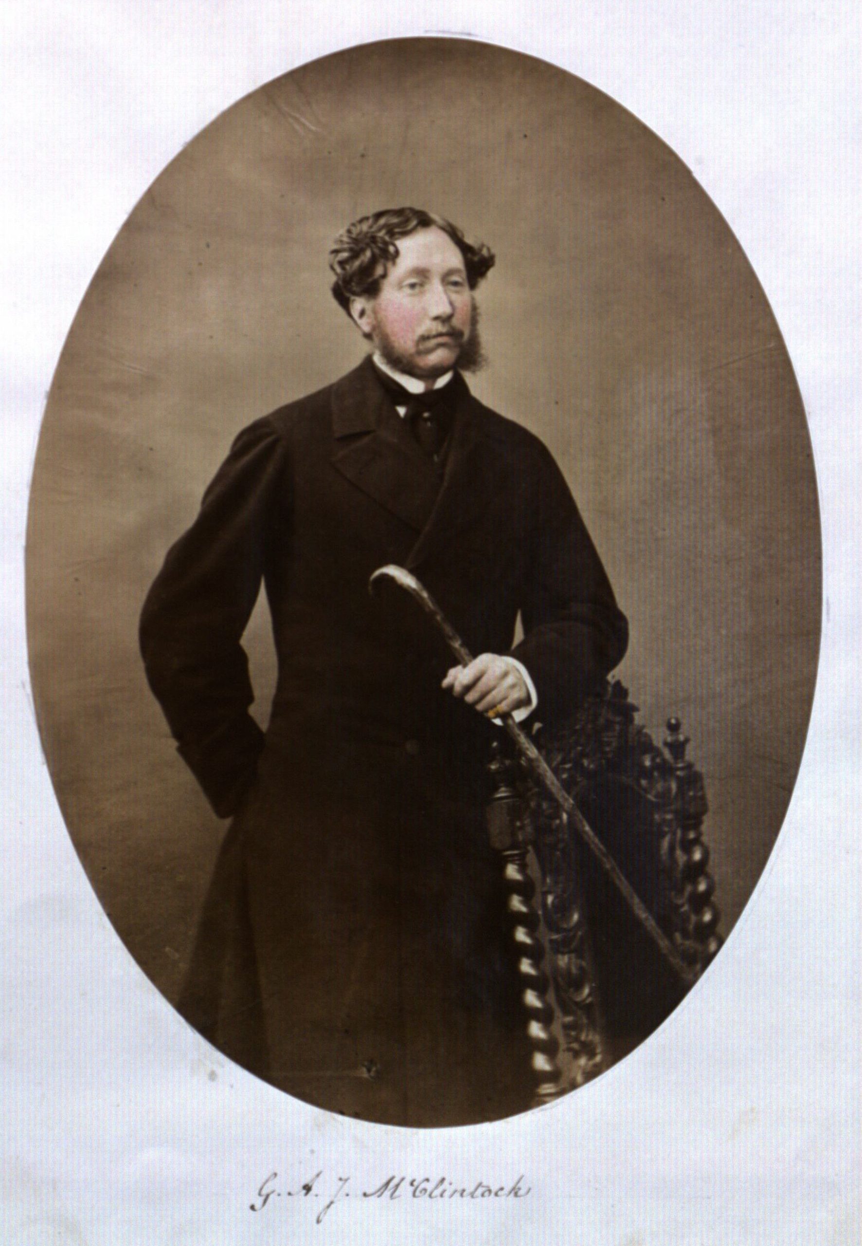 Colonel G.A.J. McClintock was a half-brother to Captain William McClintock Bunbury of Lisnavagh.