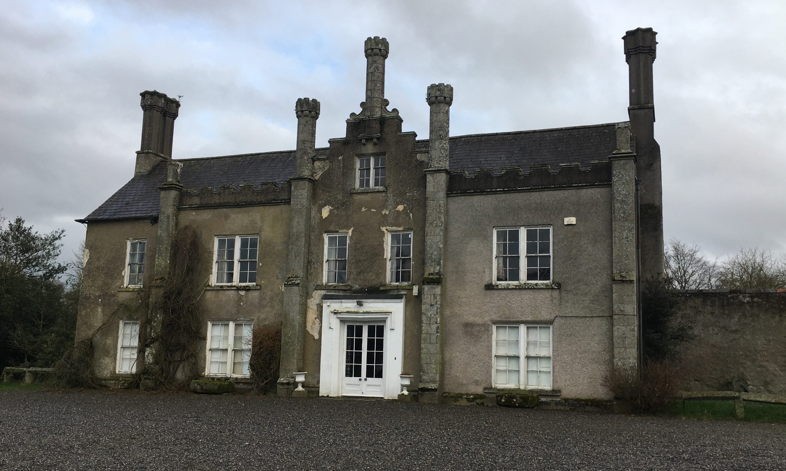 Above: Johnstown House, near Carlow Town, 2020.