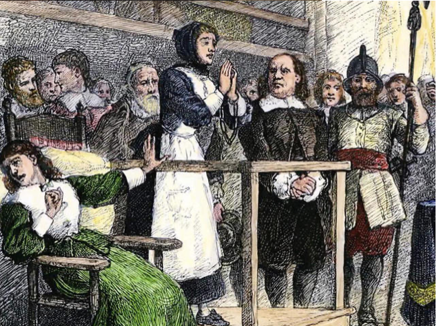 Mary Osgood (née Clements) was embroiled in the Salem Witch Trials.