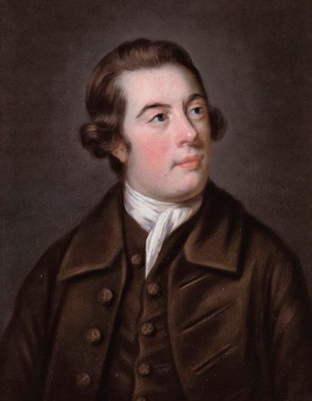 This is believed to be Edward Wingfield, 2nd Viscount Powerscourt, who died unmarried in May 1764, aged 34.
