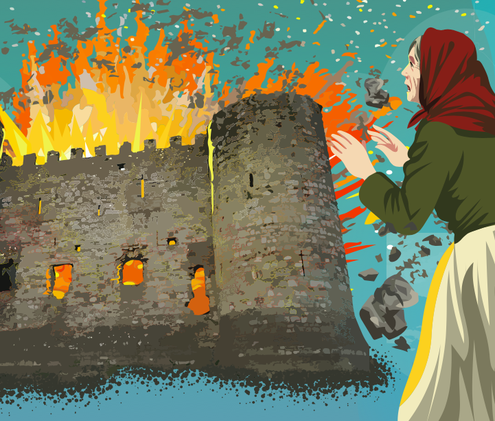 Dr Myddelton & the Destruction of Carlow Castle, 1814