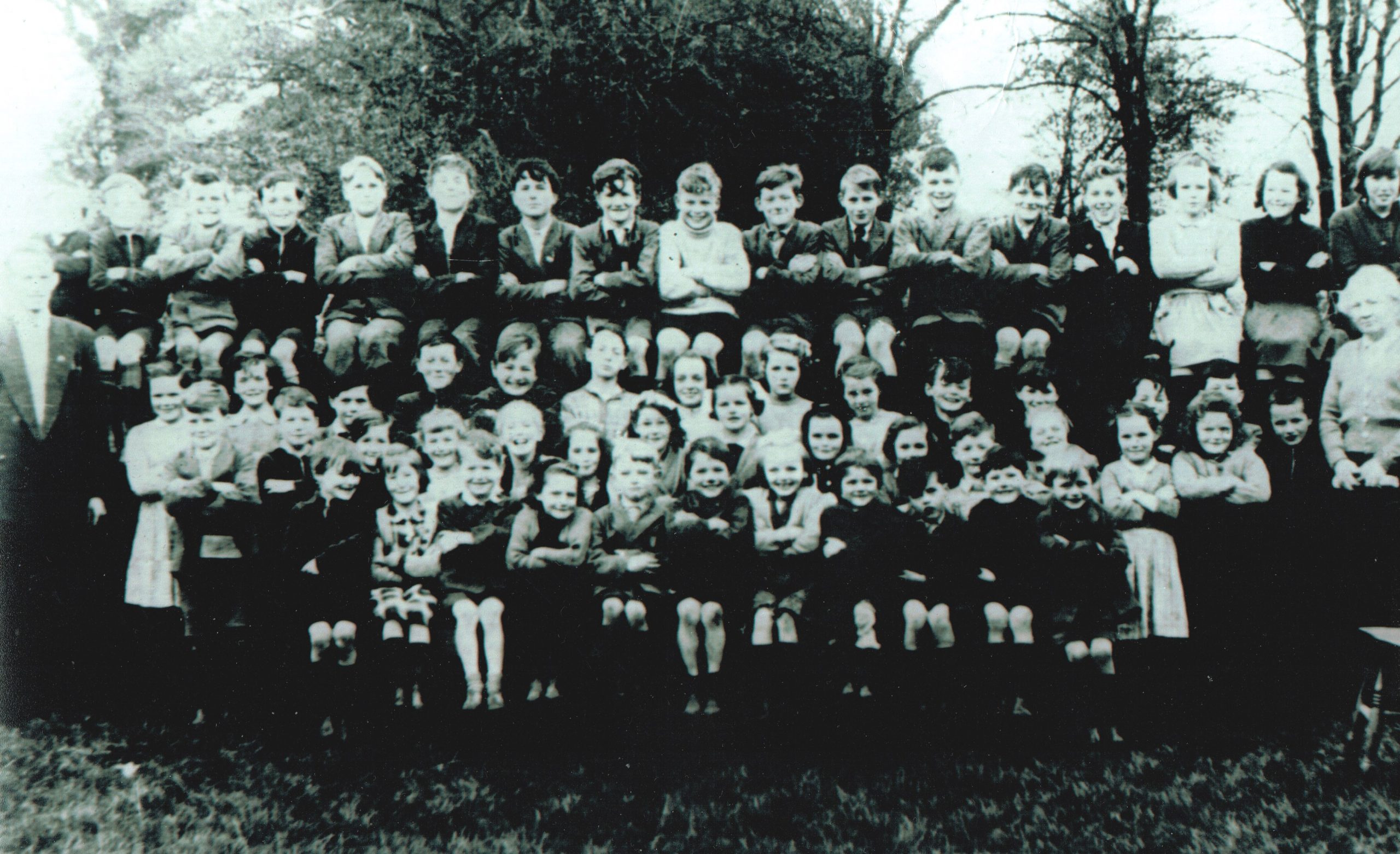 The children at Tobinstown School.