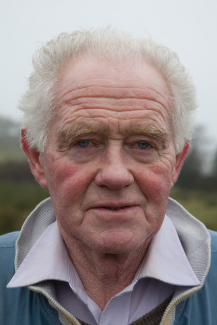 Eamonn King (b. 1937, Cattle Farmer & Horse Breeder) - Farravaun, Glann, Oughterard, County Galway. Photo: James Fennell.