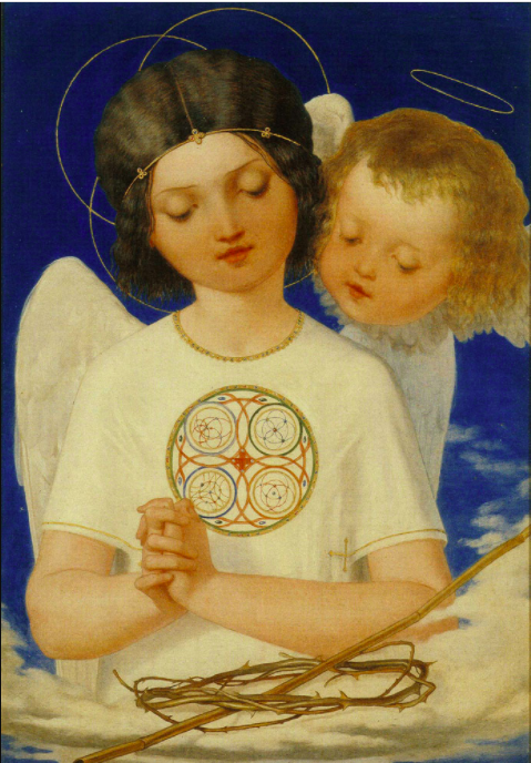 'The Seraph's Watch' by Ford Madox Brown