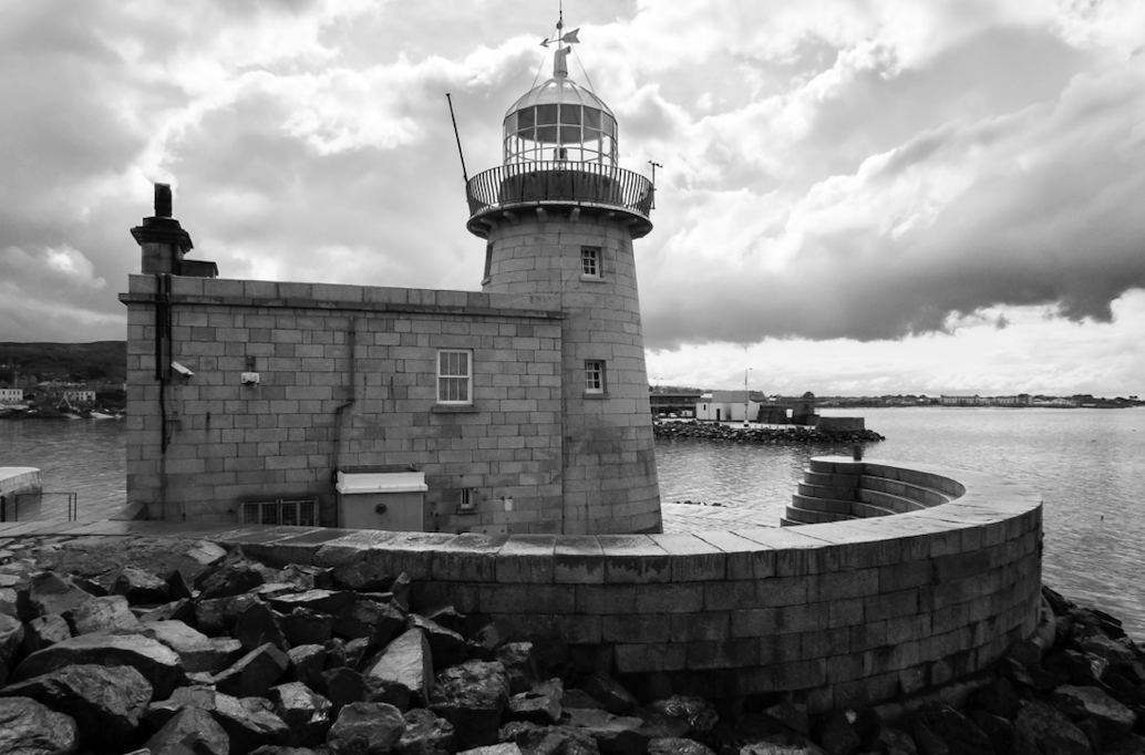 Howth Harbour Lighthouse, undertaken by Halpin who was the Inspector of Lighthouses; his brother Richard was Warden of Howth. 