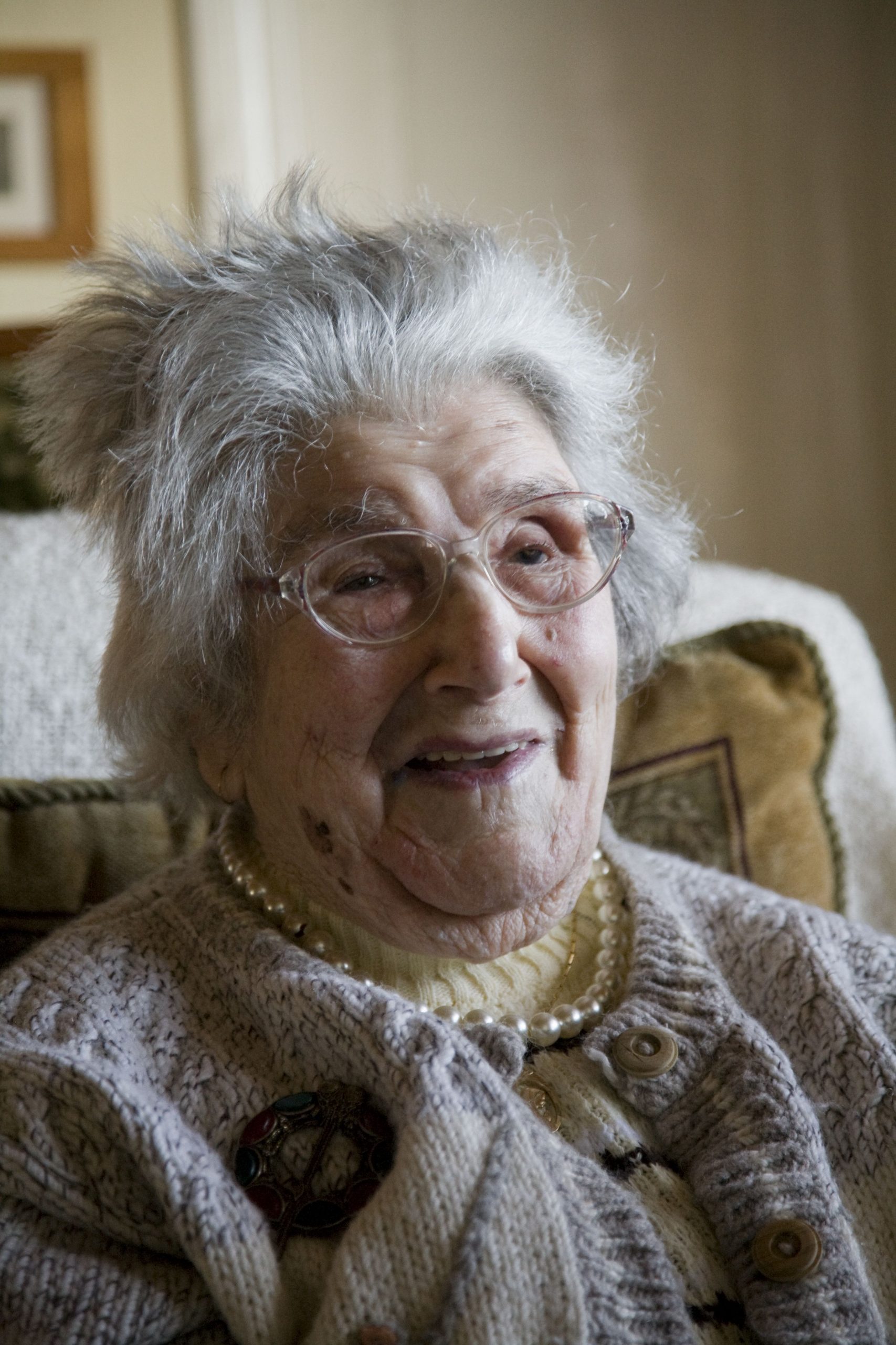 When she passed away in September
2011, aged 108 years and 80 days,
Statia had been the oldest woman in
Ireland for five days. Photo: James Fennell.