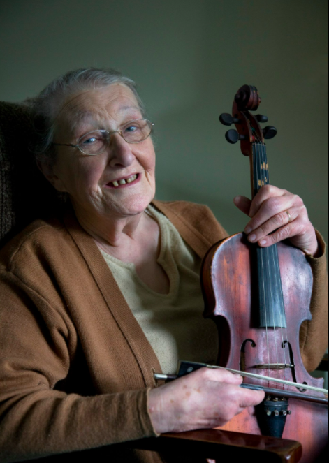 The late Mrs Crowley. Photo: James Fennell.