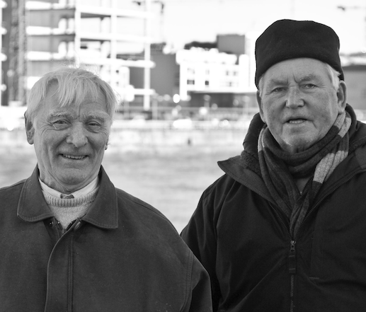 Sonny Kinsella and Bart Nolan. Photo: James Fennell.