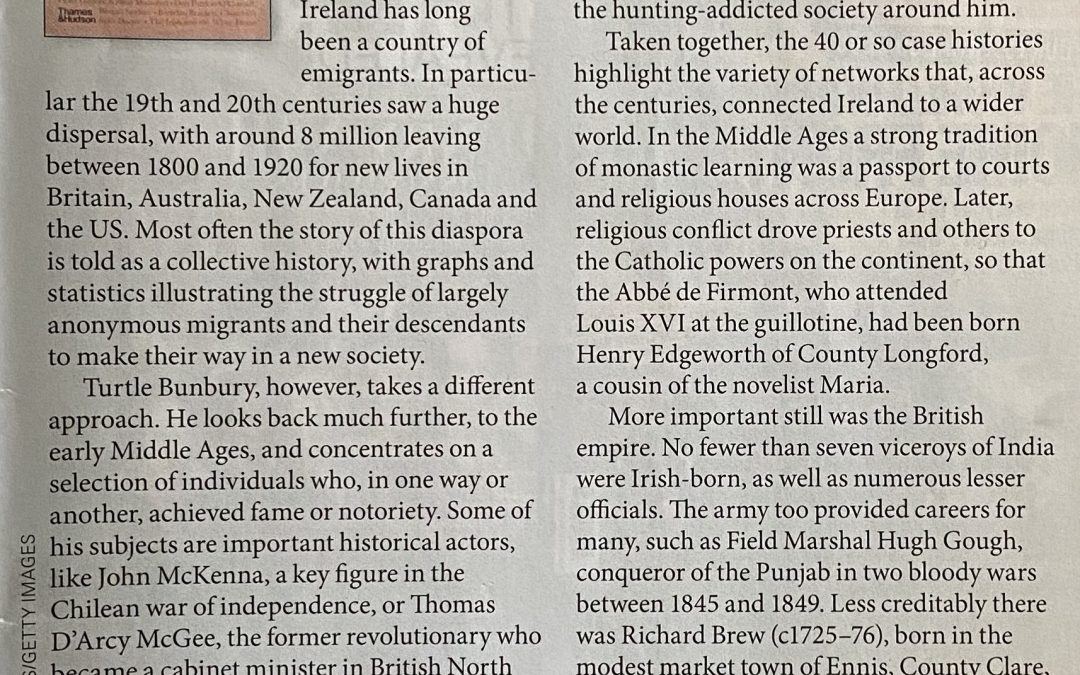 The Irish Diaspora – Reviews