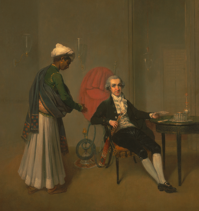 This gentleman is said to have been William Hickey (with an Indian servant) who sailed to India with Alexander McClintock in 1769. Did Alexander did soon after his arrival?
