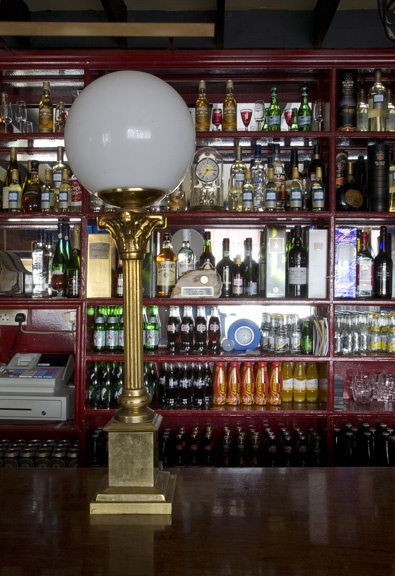 Behind the bar at Smyth's. Photo: James Fennell.