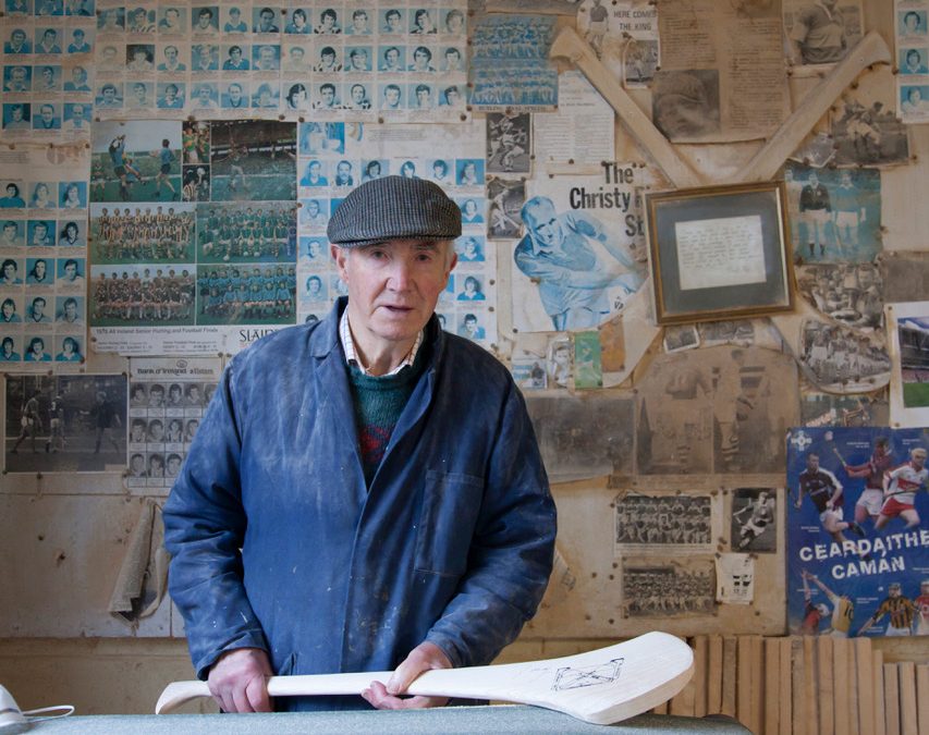Jimmy Ryan  (1928-2018) , The Hurley Maker – Crosscannon, Killenaule, County Tipperary