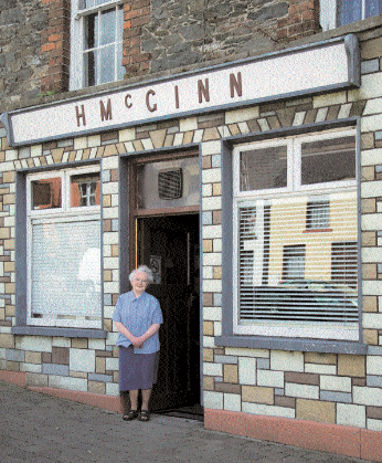McGinn’s pub was bought in trust for Annie’ father Hugh McGinn over a hundred years ago. Photo: James Fennell.
