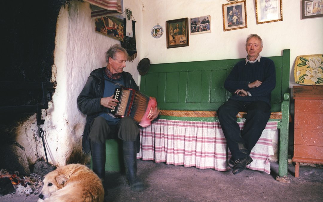 The Piggott Twins (born 1931) – Farmers & Accordion Player Glenbeigh, Co. Kerry