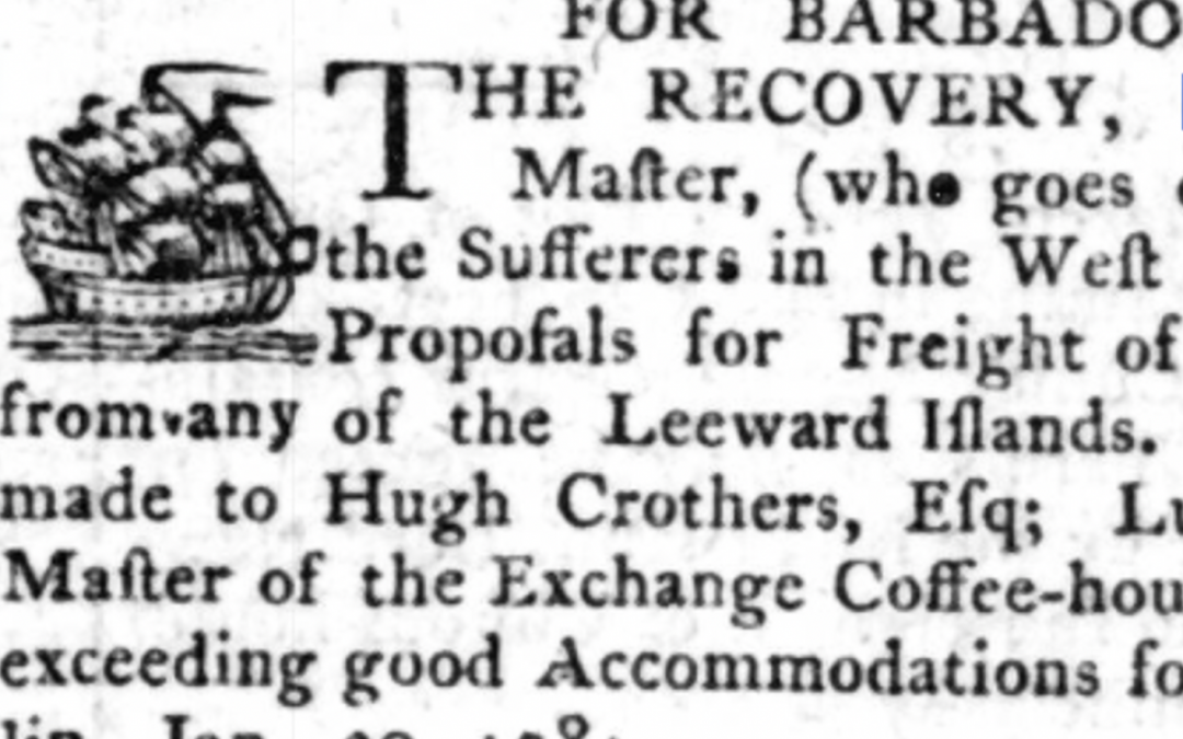 The Sinking of Recovery, 1787