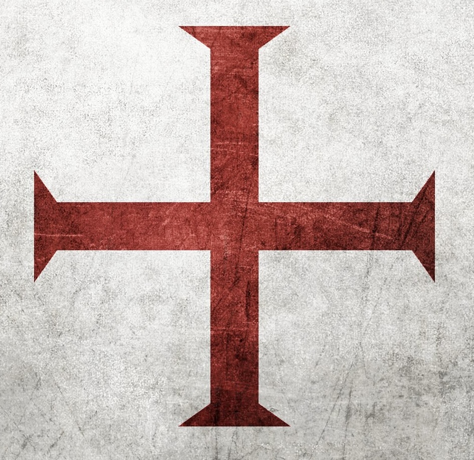 The Red Cross of the Knights Templar was given to them by the Pope on the eve of the Second Crudade.