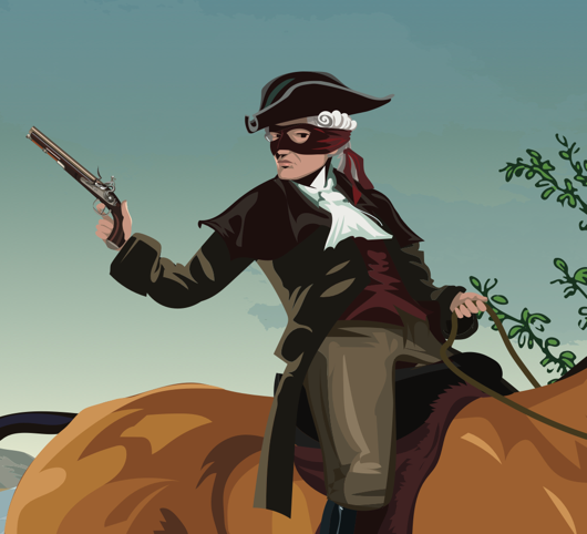 Highwayman. Illustration: Derry Dillon.