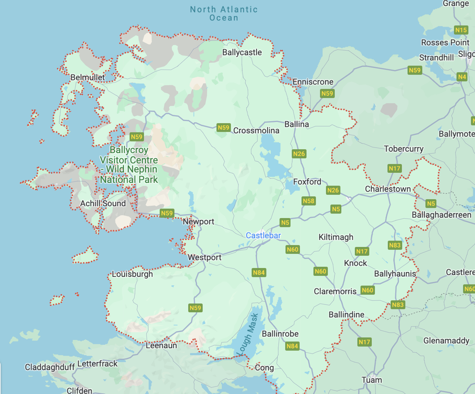 County Mayo – Choose a Topic
