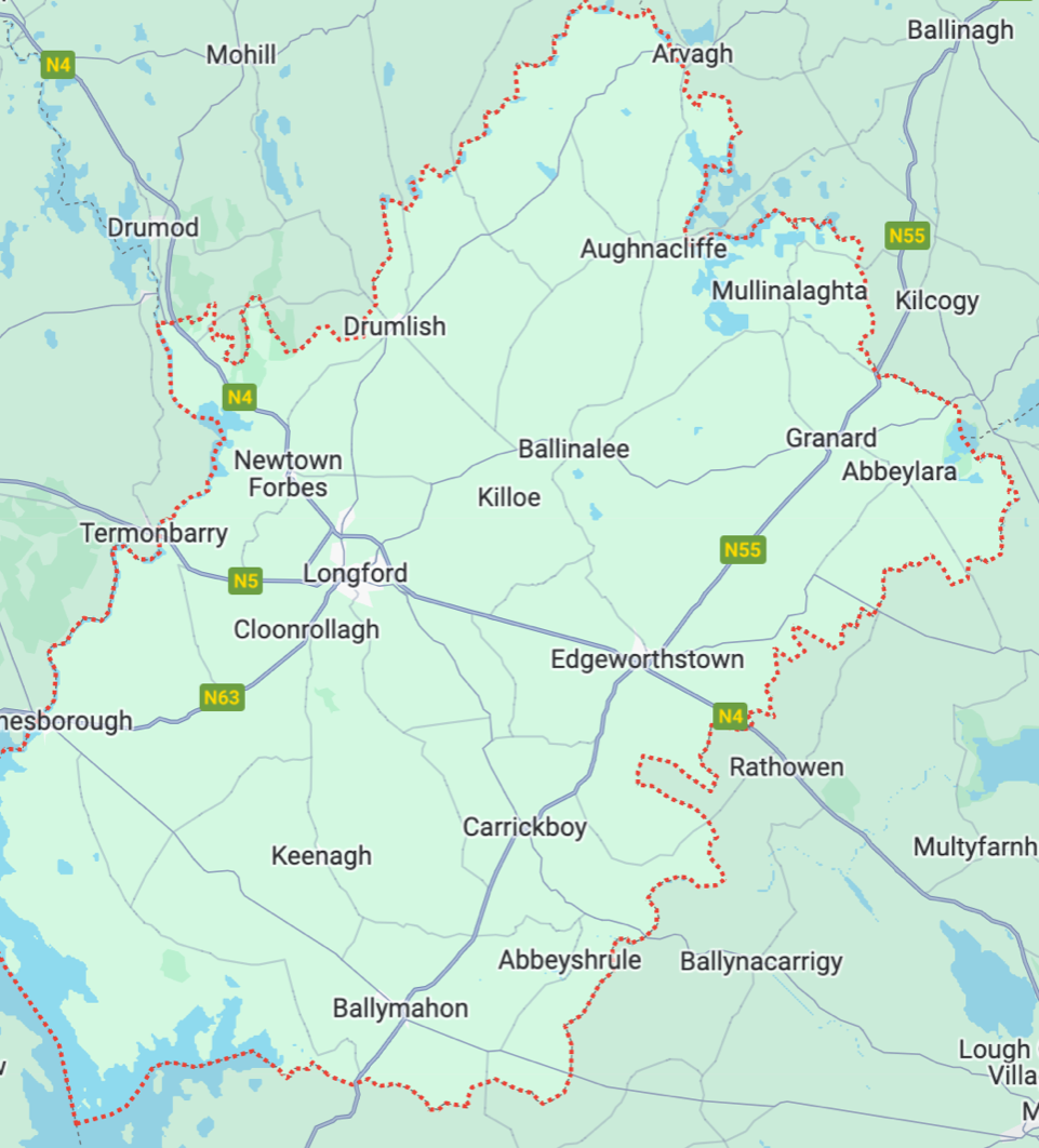 County Longford – Choose a Topic