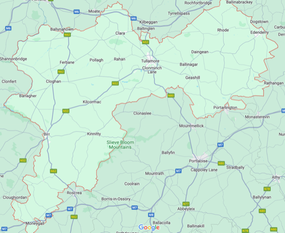 County Offaly - Choose a Topic