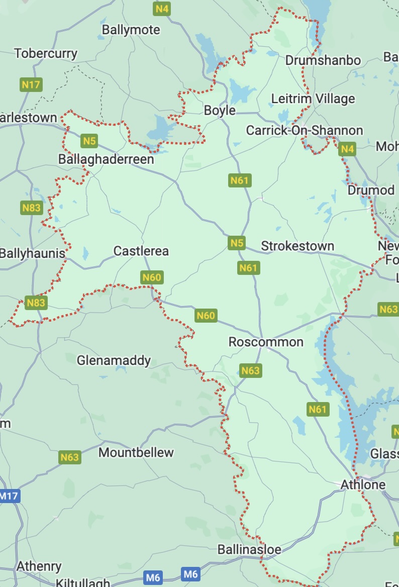 County Roscommon – Choose a Topic