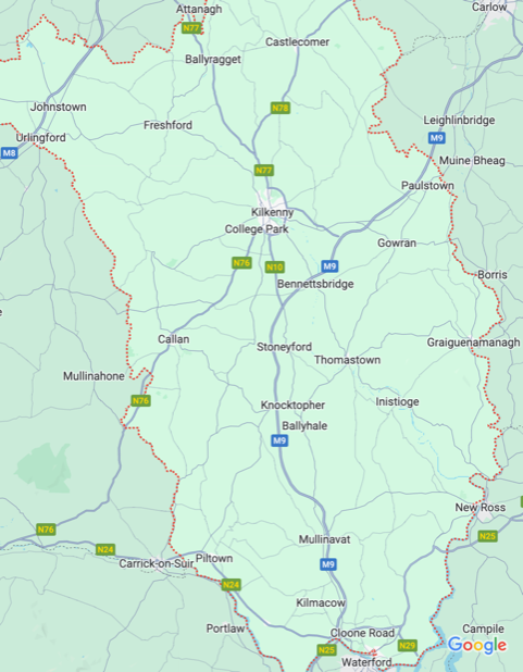 County Kilkenny – Choose a Topic