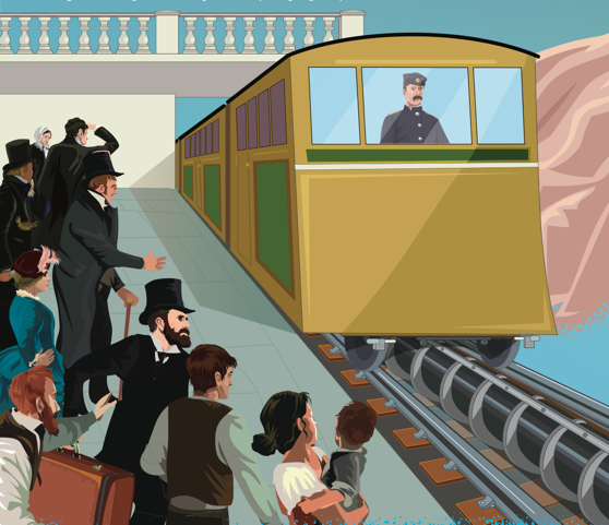 The Dalkey Atmospheric. Illustration: Derry Dillon.