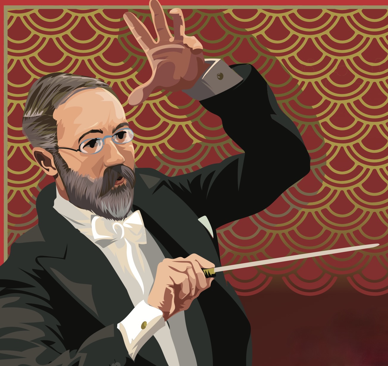 Patrick William Halton (1841-1909). Illustration: Derry Dillon.