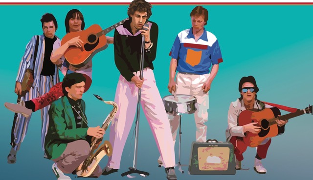 The Boomtown Rats. Illustration: Derry Dillon.