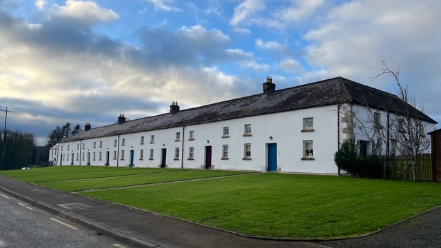 The cottages in Mullan, 2025