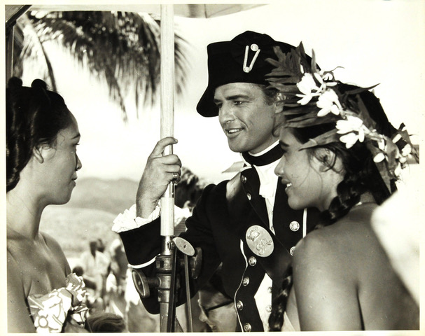 Marlon Brando in 'Mutiny on the Bounty'.