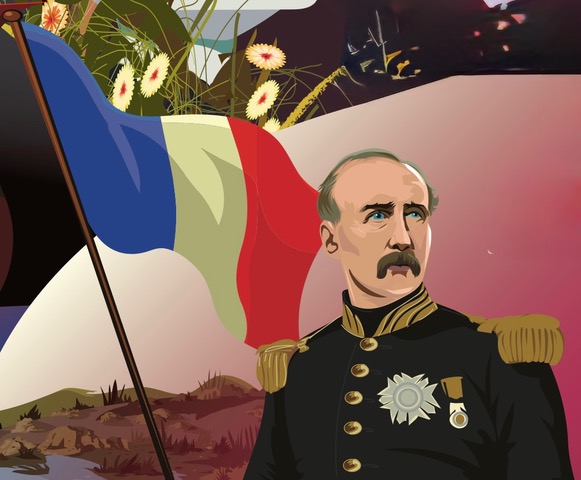 Patrice de MacMahon. Illustration: Derry Dillon