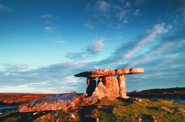 The Poulnabrone Dolmen. Photo: Andreas Riemenschneider