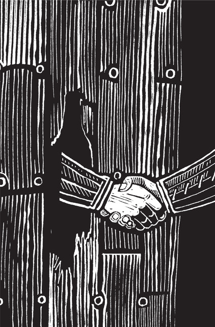 Chancing One's Arm. Illustration: Joe McLaren